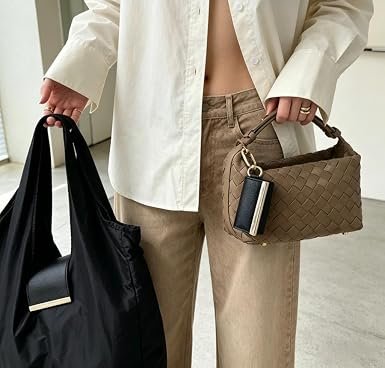 Foldable Keychain Storage Tote Bag