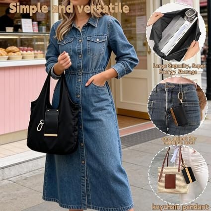 Foldable Keychain Storage Tote Bag - Image 4