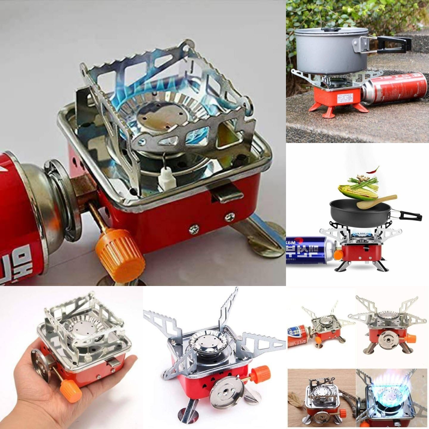 Portable Windproof Camping Gas Stove - Image 2