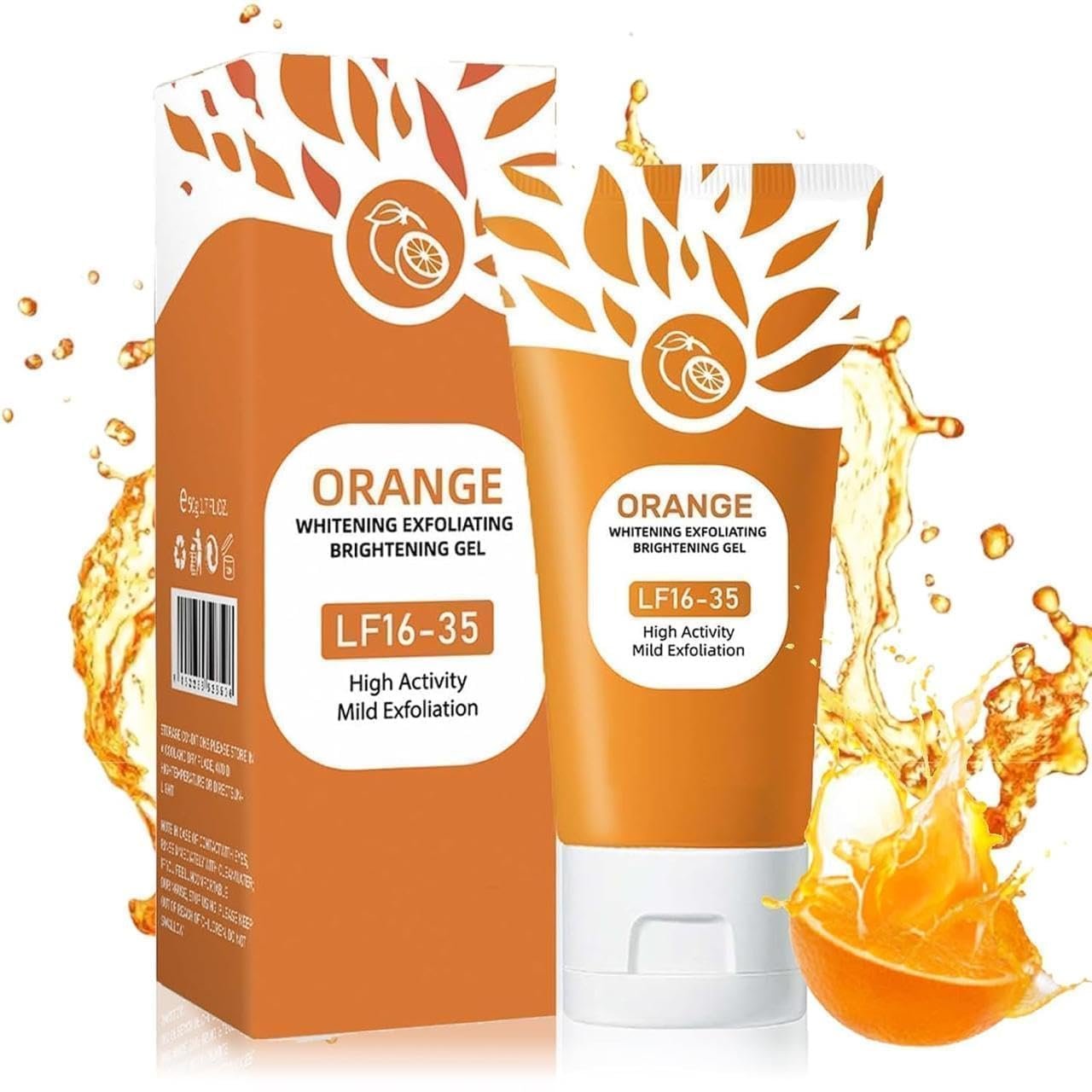 Orange Enzyme Dead Skin Remover – Face & Body Exfoliating Gel