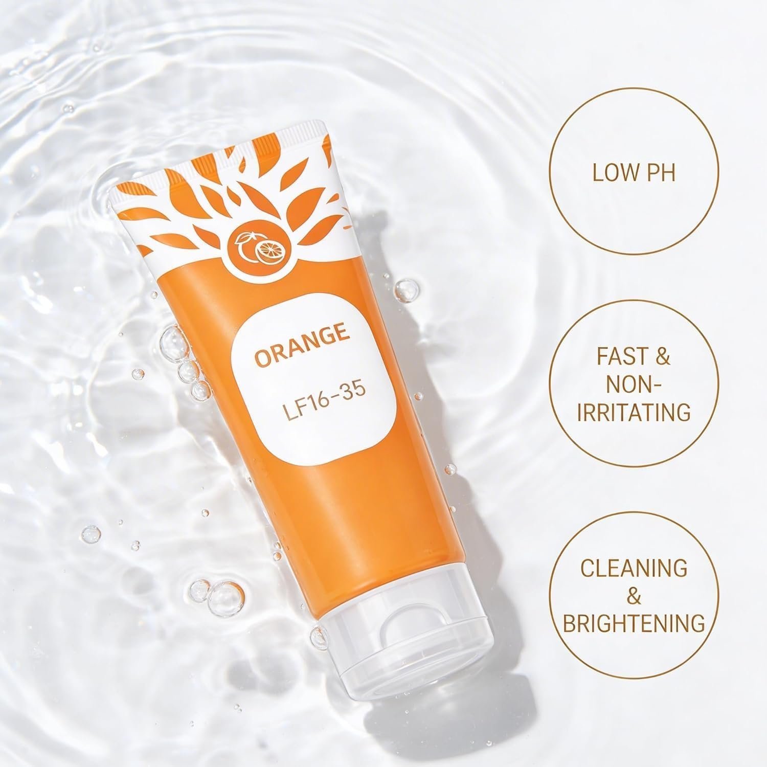 Orange Enzyme Dead Skin Remover – Face & Body Exfoliating Gel - Image 6